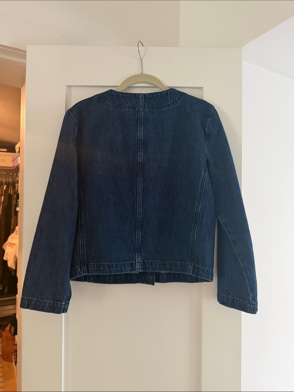 FRAME
Collarless Button Front Jacket XS - Picture 11 of 11